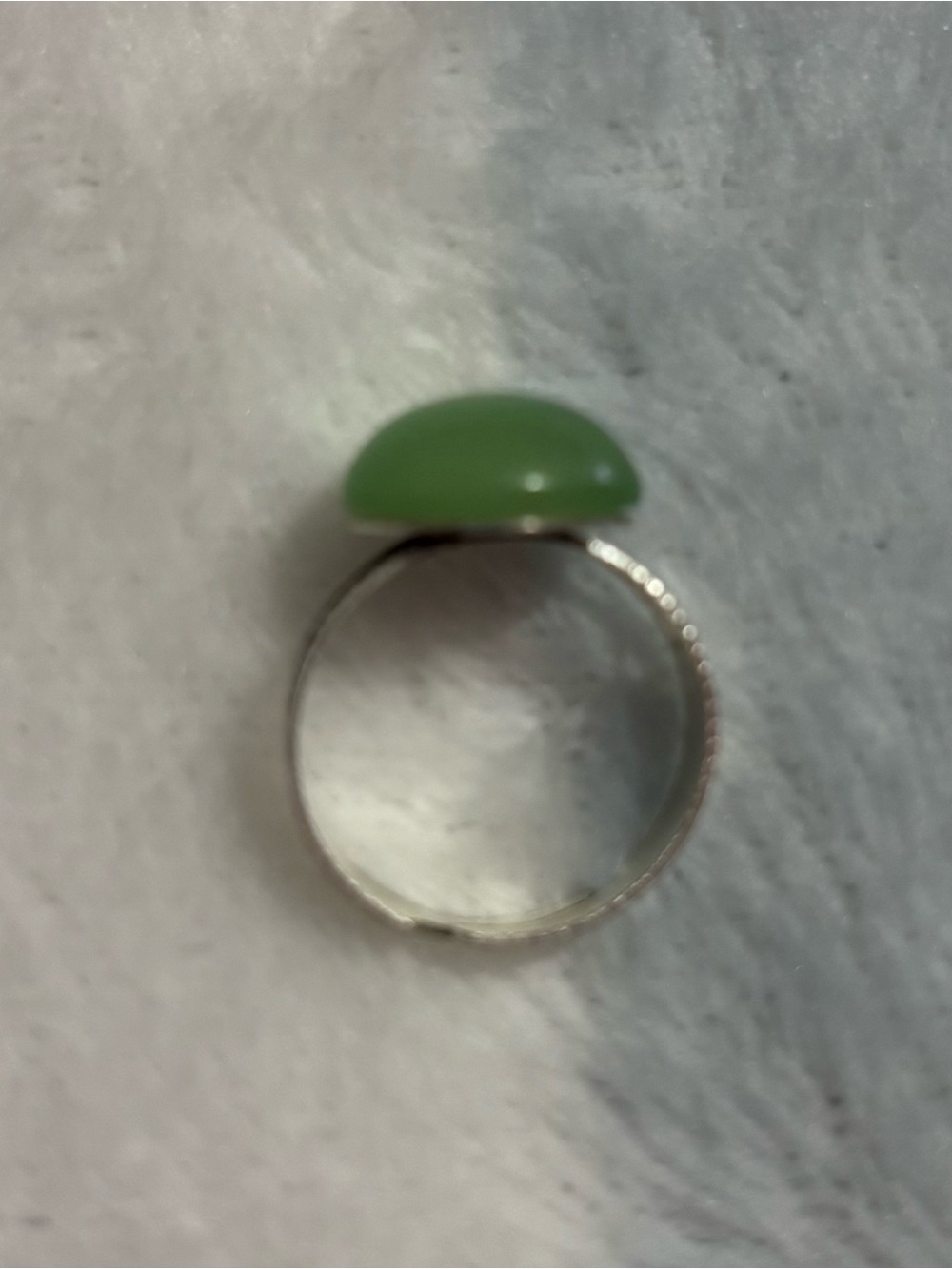 Homemade Button Ring - Picture 3 of 4